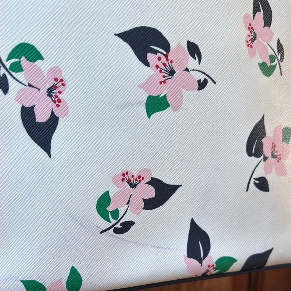 Kate Spade Floral Tote Bag - Cream and Black - Picture 15 of 16